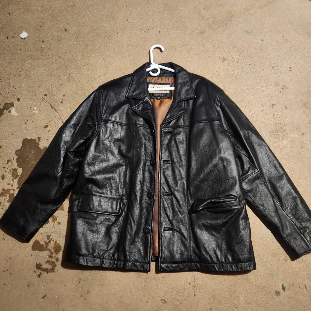 Authentic leather Wilson jacket